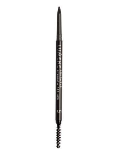 LUMENE Longwear Eyebrow Definer, 5 Dark Brown Brun