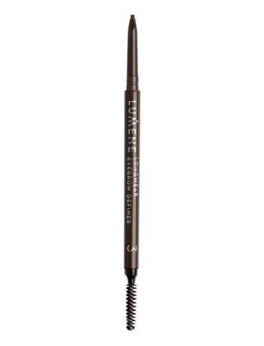 LUMENE Longwear Eyebrow Definer, 3 Ash Brown Brun