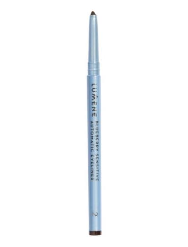 LUMENE Blueberry Sensitive Automatic Eyeliner, 2 Brown Brun