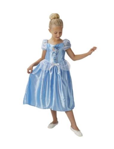 Princesses Costume Rubies Fairytale Cinderella S 104 Cl Blå