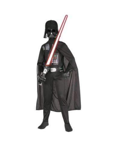 Star Wars Costume Rubies Darth Vader L 128 Cl Svart