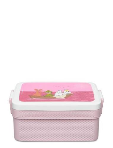 Moomin, Lunchbox, Pink Home Meal Time Lunch Boxes Pink Rätt Start