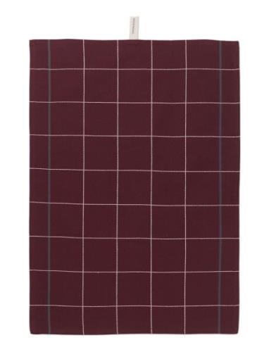 Rosendahl Rosendahl Textiles Gamma Teatowel 50X70 Cm Burgundy Röd