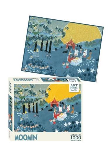 Moomin Art Puzzle - 1000 Pcs - Blue Toys Puzzles And Games Puzzles Cla...