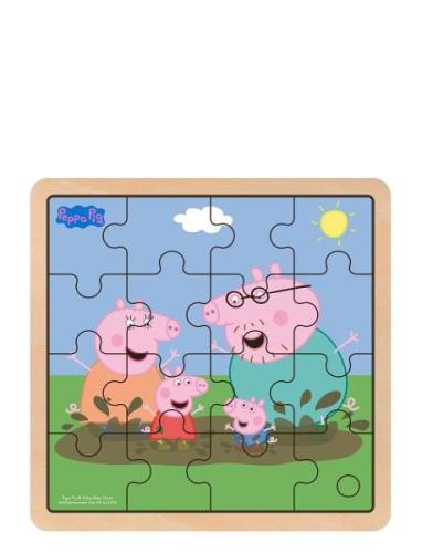 Peppa Pig - Wooden Puzzle - Mud Toys Puzzles And Games Puzzles Wooden ...