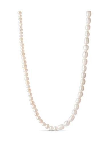 Enamel Copenhagen Necklace Pearlie Vit