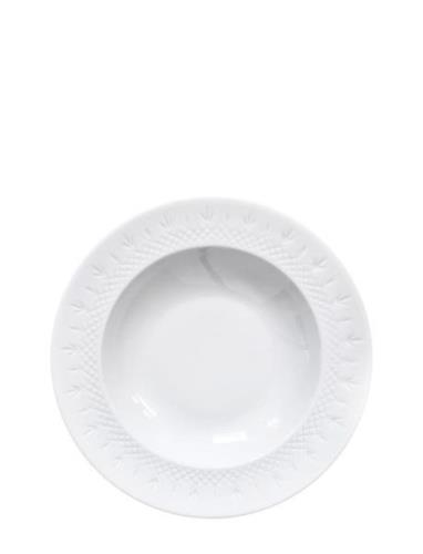 Frederik Bagger Crispy Porcelain Deep Plate - 1 Pcs Vit