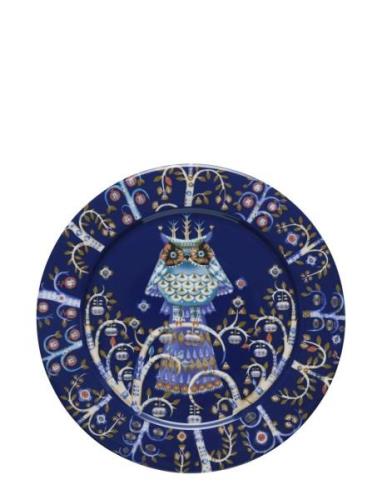 Taika Plate 27Cm Home Tableware Plates Dinner Plates Blue Iittala