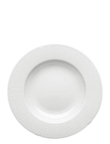 Swedish Grace Plate Deep 25Cm Home Tableware Plates Deep Plates White ...