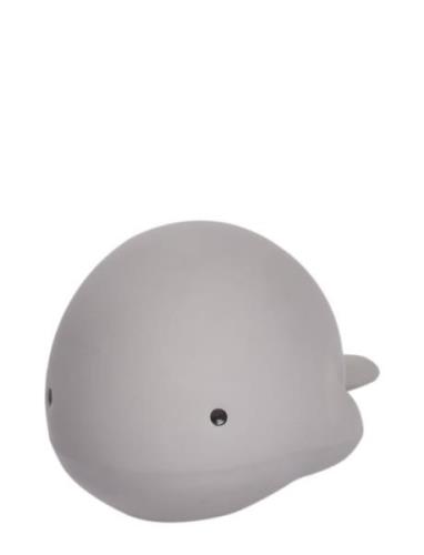 Natural Rubber Teether Whale Toys Baby Toys Teething Toys Grey Tikiri