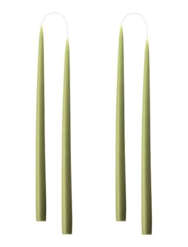 Hand Dipped Candles, 4 Pack Home Decoration Candles Pillar Candles Gre...