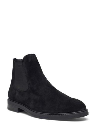 Selected Homme Slhblake Suede Chelsea Boot Noos Svart