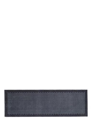 Tica Copenhagen Floormat Polyamide, 200X67 Cm, Dot Design Grå