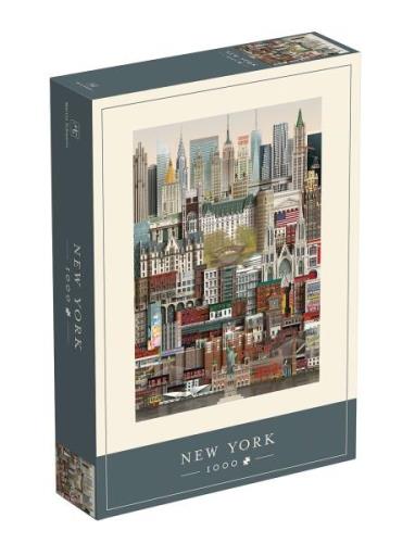 New York Jigsaw Puzzle Home Decoration Puzzles & Games Nude Martin Sch...