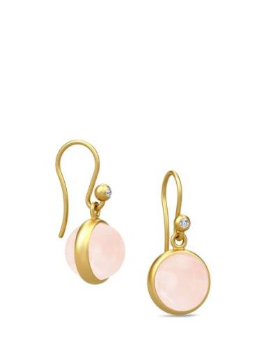 Julie Sandlau Prime Earring - Gold/Milky Rose Guld