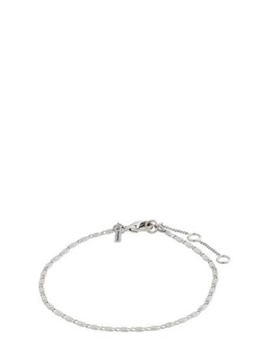 Pilgrim Parisa Recycled Flat Link Chain Bracelet Silver