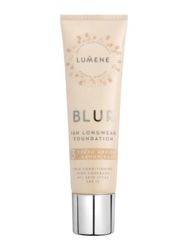 LUMENE Blur 16H Longwear Spf15 Foundation 3 Fresh Apricot