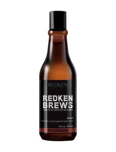 Redken Redken Brews 3-In-1 Shampoo 300Ml Nude