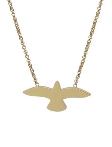 Bud To Rose Dove Necklace Guld