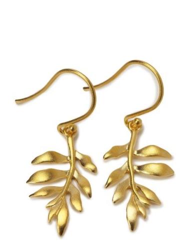 Julie Sandlau Little Tree Of Life Earring - Gold Guld