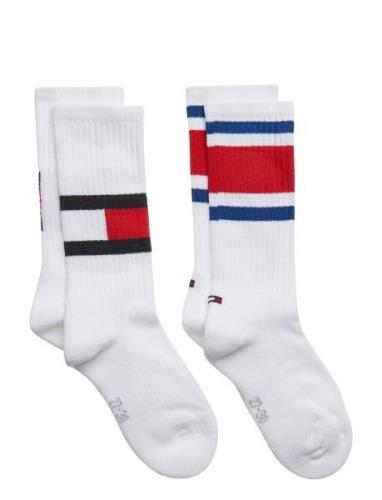 Tommy Hilfiger Th Kids Flag 2P Vit