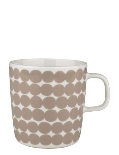 Marimekko Home Oiva/Räsymatto Mug 4 Dl Beige