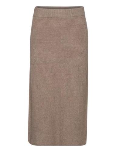 Object Objmalena Knit Skirt Brun