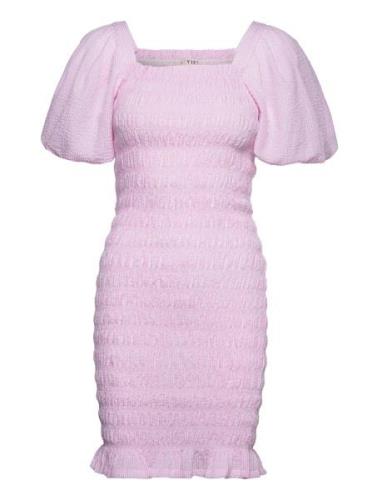 A-View Rikko Stripe Dress Rosa