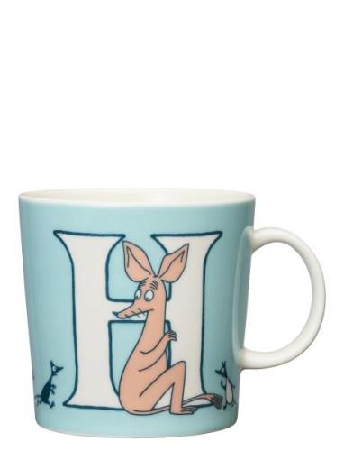Moomin Mug 04L Abc H Home Tableware Cups & Mugs Coffee Cups Blue Arabi...