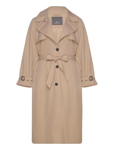 ONLY Carmakoma Carchloe Trenchcoat Single B.otw Beige