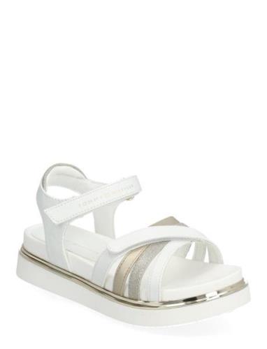 Tommy Hilfiger Velcro Sandal Vit