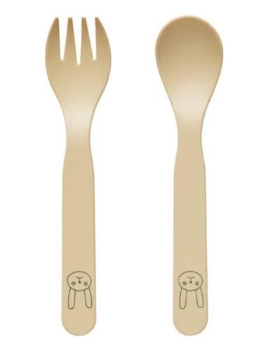 OYOY MINI Pullo Cutlery Kräm