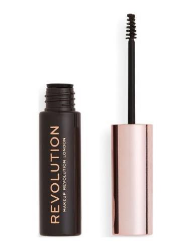 Makeup Revolution Revolution Brow Gel Dark Brown Brun