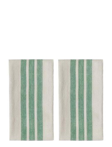 Linu Tea Towel - Pack Of 2 Home Textiles Kitchen Textiles Kitchen Towe...