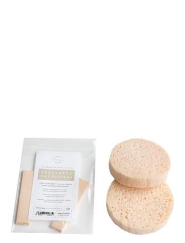 Luonkos Ecological Cleansing Sponge 2 Pcs Gul