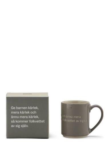 Design House Stockholm Astrid Lindgren Mug Grå