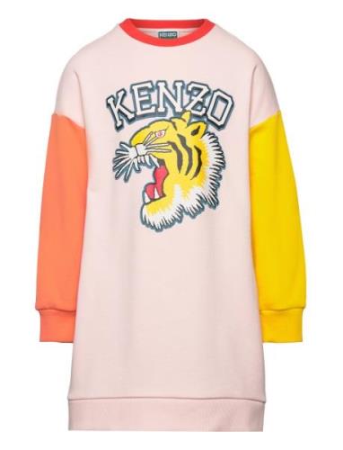 Kenzo Long Sleeved Dress Multi/patterned