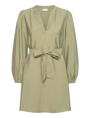 Vila Vipandy L/S Short Dress - Noos Khaki Green