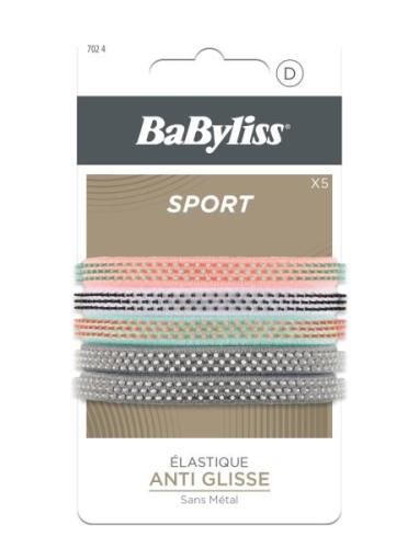 Babyliss Paris No-Slip Elastics Sport Hair Band Multi/patterned