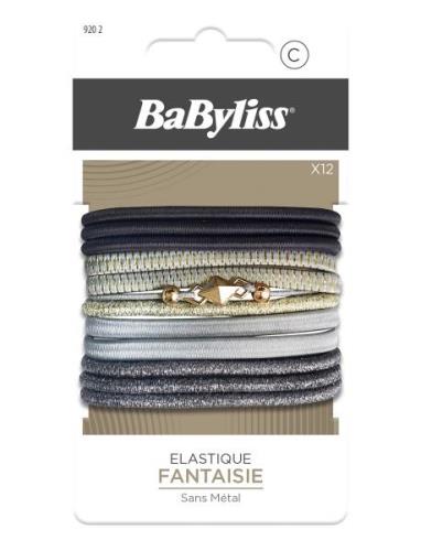 Babyliss Paris Fancy Set Of Elastics 12Pk Nude