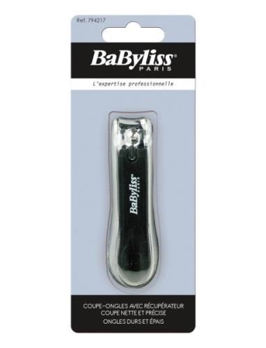 Babyliss Paris Nail Clippers Large With Nail Collector Svart