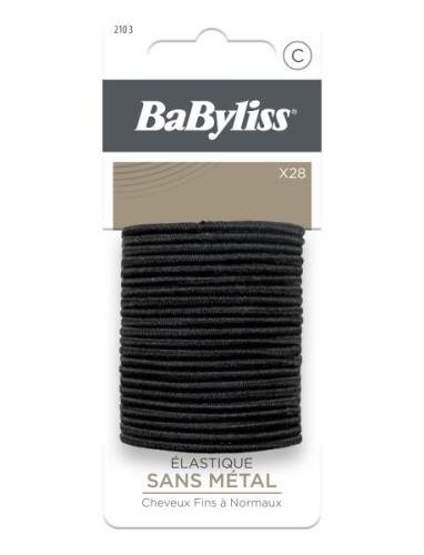 Babyliss Paris Elastics Black 28 Pcs Nude