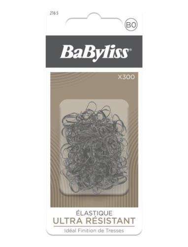 Babyliss Paris Small Rubber Elastics Black 300 Pcs Nude