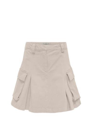 Kids Only Kogcath Pleat Cargo Skirt Pnt Beige