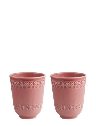 Daisy Mug 2-Pack PotteryJo Pink