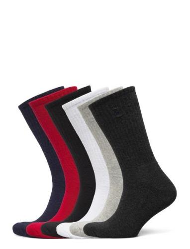 Polo Ralph Lauren Underwear Cotton-Blend Crew Sock 6-Pack Multi/patter...