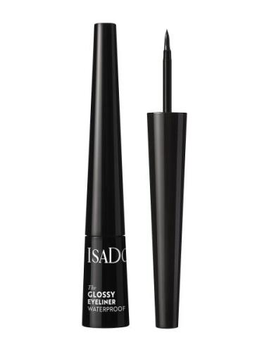 IsaDora Glossy Eyeliner 40 Chrome Black 2,5 Ml Svart