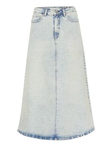 Gestuz Manulagz Hw Midi Skirt Blå