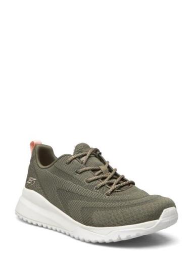 Skechers Womens Bobs Squad 3 Khaki Green