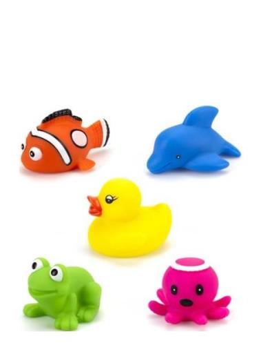 Mix Bath Animals, Duck, Frog, Fish, Dolphin, Octopus W. Light Toys Bat...